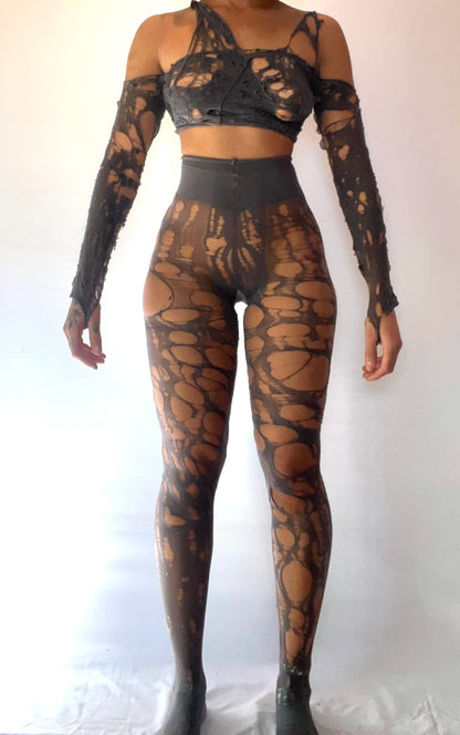ARACHNID two piece set GREY